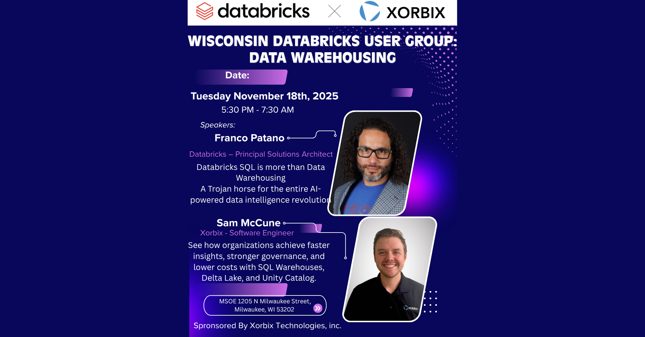 Purple and Black Modern Technology Seminar Instagram Post (2048 x 1071 px) (2048 x 1071 px)